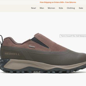 Merrell Men's Thermo Snowdrift Moc Shell Waterproof